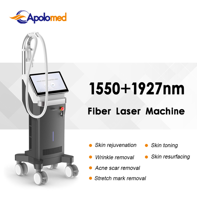 Láser de fibra fraccionada 1550 nm + 1927 nm Máquina láser de fibra de onda dual